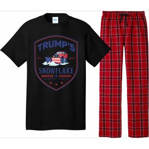 TrumpS Snowflake Removal Service Funny Donald Trump 2024 Pajama Set