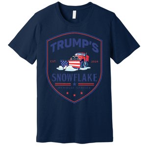 TrumpS Snowflake Removal Service Funny Donald Trump 2024 Premium T-Shirt