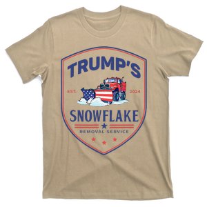 TrumpS Snowflake Removal Service Funny Donald Trump 2024 T-Shirt