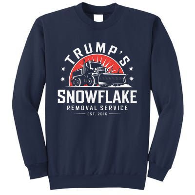 TrumpS Snowflake Removal Service Funny Trump 2024 Meme Sweatshirt