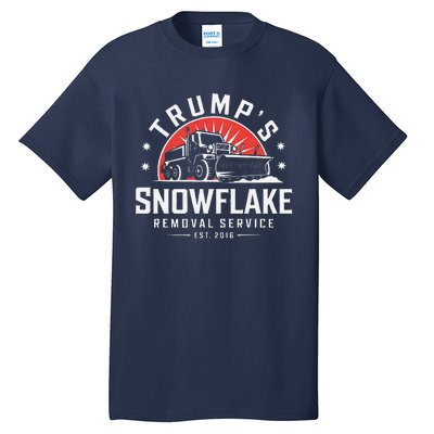 TrumpS Snowflake Removal Service Funny Trump 2024 Meme Tall T-Shirt