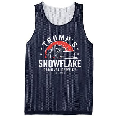 TrumpS Snowflake Removal Service Funny Trump 2024 Meme Mesh Reversible Basketball Jersey Tank