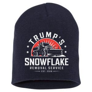 TrumpS Snowflake Removal Service Funny Trump 2024 Meme Short Acrylic Beanie