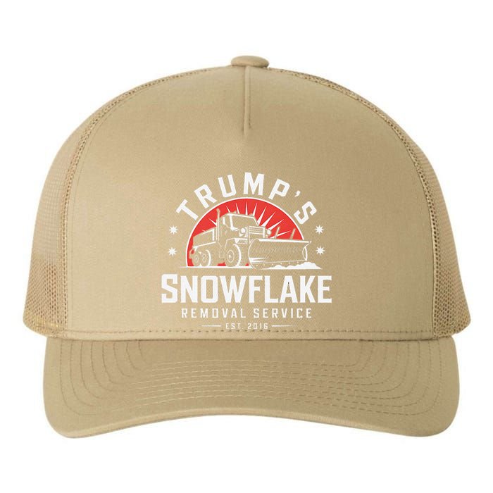 TrumpS Snowflake Removal Service Funny Trump 2024 Meme Yupoong Adult 5-Panel Trucker Hat