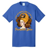 This Scorpio Runs On Pumpkin Spice Funny Birthday Gift Tall T-Shirt