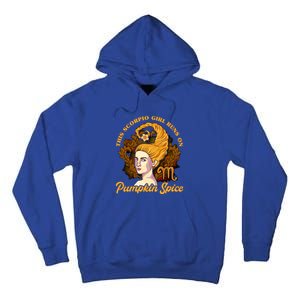 This Scorpio Runs On Pumpkin Spice Funny Birthday Gift Tall Hoodie