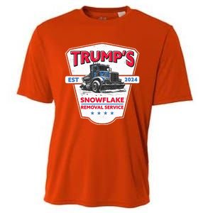 TrumpS Snowflake Removal Service Trump 2024 Cooling Performance Crew T-Shirt