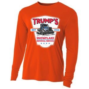 TrumpS Snowflake Removal Service Trump 2024 Cooling Performance Long Sleeve Crew