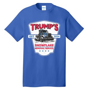 TrumpS Snowflake Removal Service Trump 2024 Tall T-Shirt