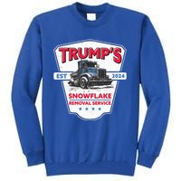 TrumpS Snowflake Removal Service Trump 2024 Tall Sweatshirt