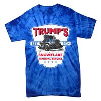 TrumpS Snowflake Removal Service Trump 2024 Tie-Dye T-Shirt