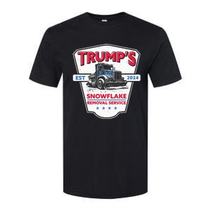 TrumpS Snowflake Removal Service Trump 2024 Softstyle CVC T-Shirt