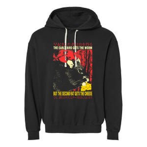 The Second Rat Gets The Cheese Japanese Garment-Dyed Fleece Hoodie