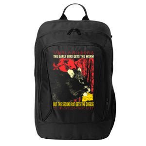 The Second Rat Gets The Cheese Japanese City Backpack