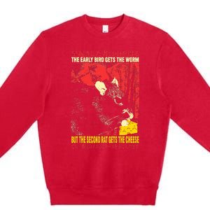 The Second Rat Gets The Cheese Japanese Premium Crewneck Sweatshirt