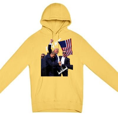 Trump Signature Rally Edition Premium Pullover Hoodie