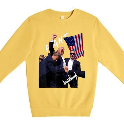 Trump Signature Rally Edition Premium Crewneck Sweatshirt