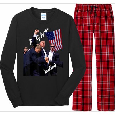 Trump Signature Rally Edition Long Sleeve Pajama Set