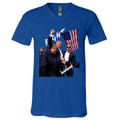 Trump Signature Rally Edition V-Neck T-Shirt