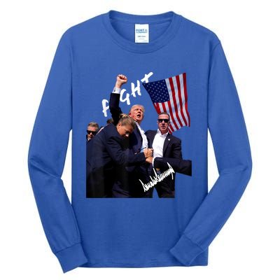 Trump Signature Rally Edition Tall Long Sleeve T-Shirt