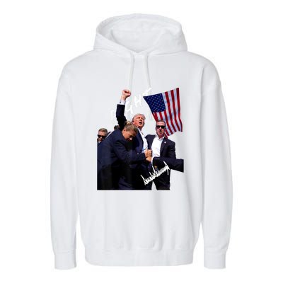 Trump Signature Rally Edition Garment-Dyed Fleece Hoodie