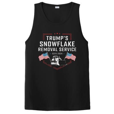 TrumpS Snowflake Removal Service Funny Trump 2024 PosiCharge Competitor Tank