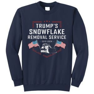 TrumpS Snowflake Removal Service Funny Trump 2024 Sweatshirt