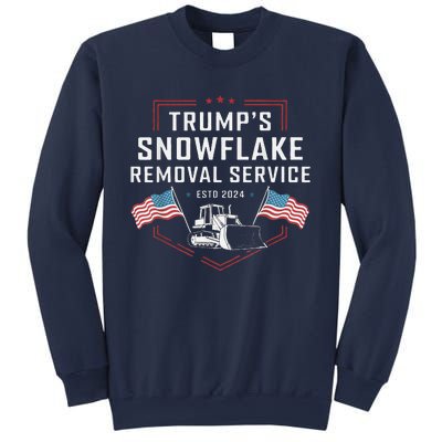 TrumpS Snowflake Removal Service Funny Trump 2024 Sweatshirt