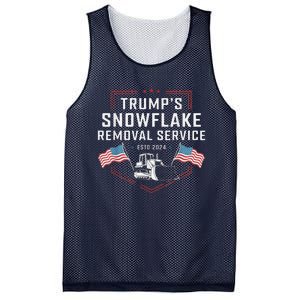 TrumpS Snowflake Removal Service Funny Trump 2024 Mesh Reversible Basketball Jersey Tank