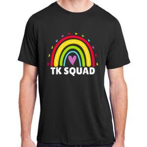 TK Squad Rainbow Transitional Kindergarten Teacher Cute TK Adult ChromaSoft Performance T-Shirt