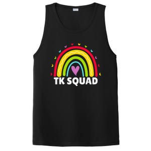 TK Squad Rainbow Transitional Kindergarten Teacher Cute TK PosiCharge Competitor Tank