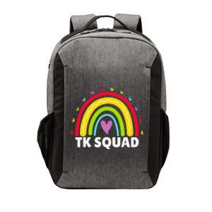 TK Squad Rainbow Transitional Kindergarten Teacher Cute TK Vector Backpack