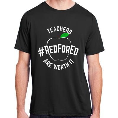 Teacher Support Red for Ed Adult ChromaSoft Performance T-Shirt