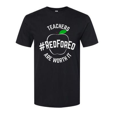 Teacher Support Red for Ed Softstyle CVC T-Shirt