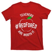 Teacher Support Red for Ed T-Shirt