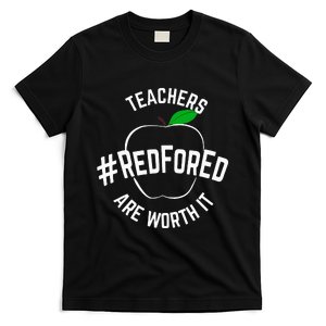 Teacher Support Red for Ed T-Shirt