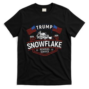 TrumpS Snowflake Removal Service Funny Trump 2024 T-Shirt