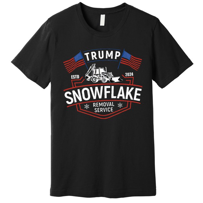 TrumpS Snowflake Removal Service Funny Trump 2024 Premium T-Shirt