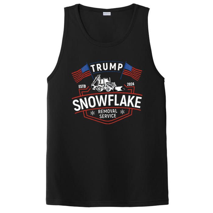 TrumpS Snowflake Removal Service Funny Trump 2024 PosiCharge Competitor Tank