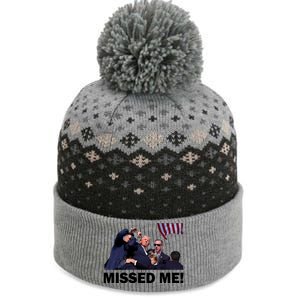 Trump Shot Rally Assassination Missed Me! The Baniff Cuffed Pom Beanie