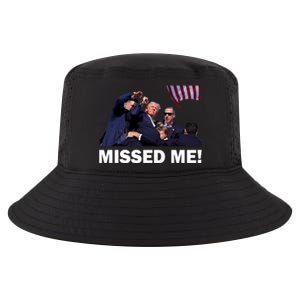 Trump Shot Rally Assassination Missed Me! Cool Comfort Performance Bucket Hat