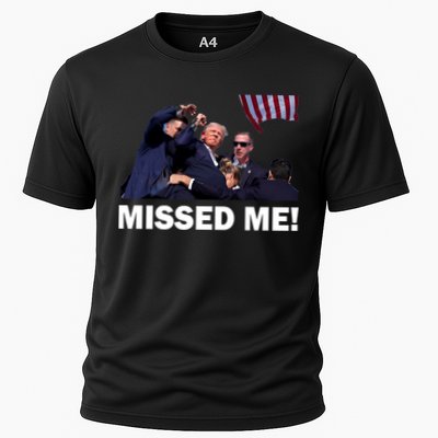 Trump Shot Rally Assassination Missed Me! Performance Shirt