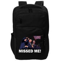 Trump Shot Rally Assassination Missed Me! Impact Tech Backpack