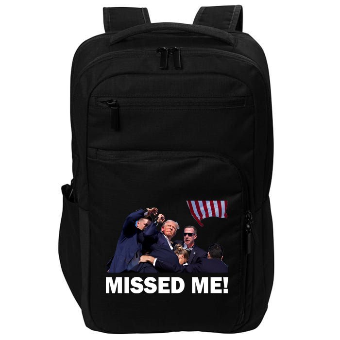 Trump Shot Rally Assassination Missed Me! Impact Tech Backpack