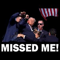 Trump Shot Rally Assassination Missed Me! Impact Tech Backpack