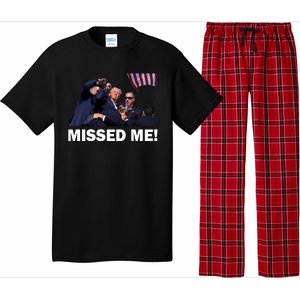 Trump Shot Rally Assassination Missed Me! Pajama Set