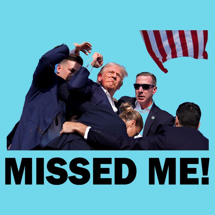 Trump Shot Rally Assassination Missed Me! T-Shirt