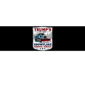 TrumpS Snowflake Removal Service Funny Trump 2024 Bumper Sticker