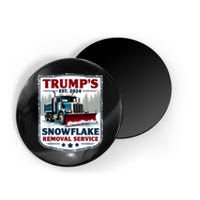 TrumpS Snowflake Removal Service Funny Trump 2024 Magnet