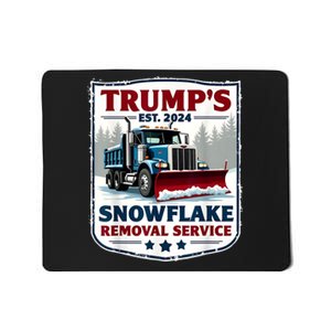 TrumpS Snowflake Removal Service Funny Trump 2024 Mousepad